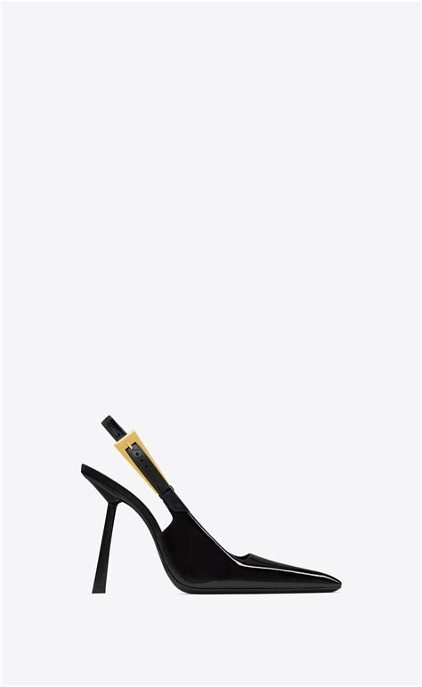 ysl lee pump heels ivory